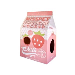 New Cat Scratching Nest Strawberry Milk Box Cat Scratcher