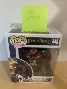 Funko PoPs LORD OF THE RINGS BALROG #448.