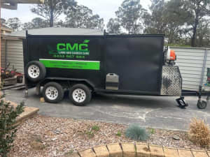 Stolen lawn mowing trailer and all equipment 