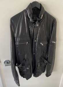 Brand new Politix leather jacket , Men’s Large