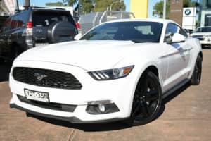 2017 Ford Mustang FM MY17 Fastback 2.3 GTDi White 6 Speed Automatic Coupe