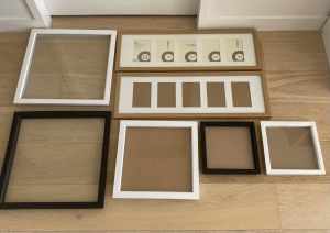 Pack of Picture Frames (Various Sizes)