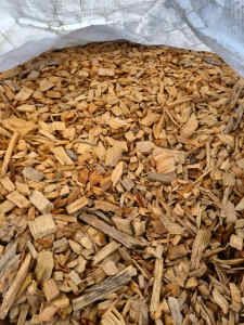 Quality Ironbark wood chip 1 bulka bag available. 