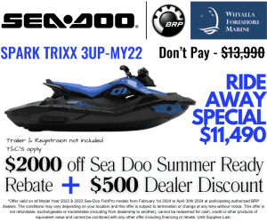SEA DOO Spark Trixx 3up - MY22