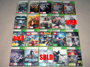 Xbox 360 Games Bioshock, GTA, Lego, COD, Batman $7 to $50 each
