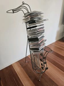 Saxaphone Cd rack