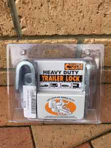 Heavy duty trailer lock