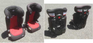 2x Mothers Choice car baby safety seats