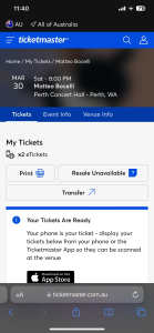 Matteo Bocelli Perth Concert tickets