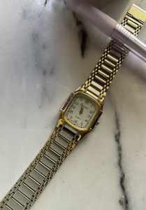 Cartier Gold Silver Stainless Steel Watch Unisex Designer Luxury