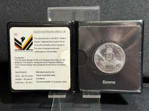 1986 RAM Silver $10 Coin SA State Series