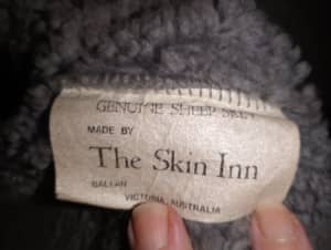 Sheep skin jacket vintage medium