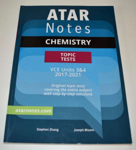ATAR NOTES CHEMISTRY Topic Tests******2021 - VCE Units 3 & 4 - VGUC