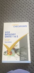 Cambridge Checkpoints VCE BIOLOGY UNIT 1&2 third edition