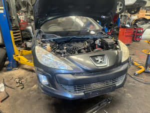 PEUGEOT 308 PARTS T7,2009,2L TURBO DIESEL 4CYL MANUAL, HATCH, WRECKING