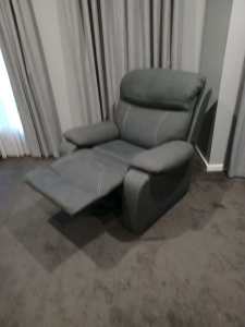 Recliner Arm Chair - Dark Grey