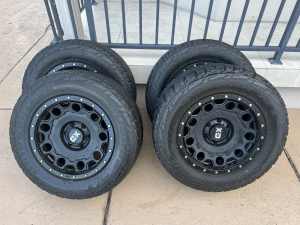 Kmc rims and Bridgestone tyres 