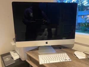 Apple 27 inch screen desktop