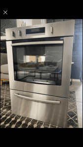Westinghouse gas oven with seperate grill