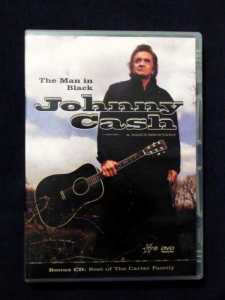 Johnny Cash - The Man in Black DVD (Doco) with Bonus Carter Family CD
