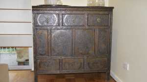Tibetan cabinet, Antique.