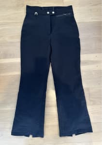 Nils Sportwear Fabric Entrant Stretch Black Ski/Snowpants Size 6 Regular