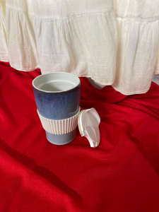 Pottery ceramic coffe cup