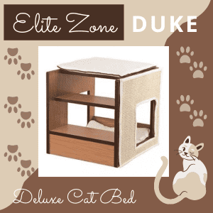 ELITE ZONE DELUXE CAT FURNITURE with SCRATCH PANEL - DUKE