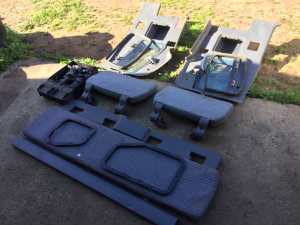 Toyota Hilux Rear Seats , Windows And Seat Belts Extra Cab