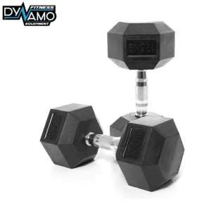 1kg to 30kg Rubber hex Dumbbells Brand New Sold As Pairs $3.50 per KG