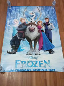 Original Cinema Banner : Disneys Frozen 2 : Promotional Movie Poster 