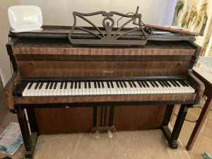 Beale steel framed piano