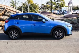 2017 Mazda CX-3 DK STOURING Blue Sports Automatic SUV