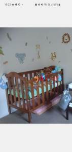 Cabin crib baby cot