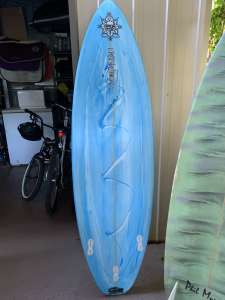 Phil Murray 6’3 surfboard damaged deck $30
