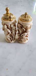 Capodimonte Salt and Pepper shakers.