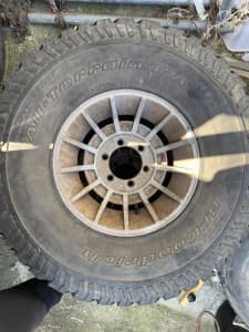 4 x BF All Terrain Tyres and Rims