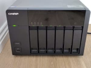 QNAP 6 Bays NAS TS-669L with 4x 2TB HDD CCTV Streaming