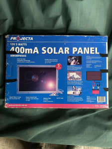 Projecta SPA400 Amorphous 12V 5W 400mA Solar Panel 