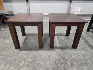 2x Side tables