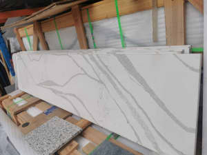 quartz engineered stone benchtop vanity countertop 2300*500*h20mm