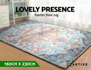 Artiss Floor Rug 160x230cm Soft Short Pile Modern Yasmin