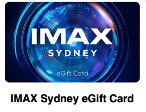 IMAX Sydney movie eVouchers