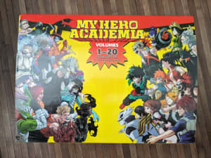 My Hero Academia graphics novel box set 1 to 20 mint