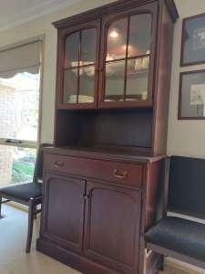 Buffet and Hutch Cabinet