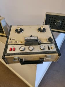 Sony TC-200 Stereo Tapecorder Player Reel to Reel Tape Deck no power cord