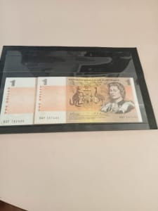 Rare 2 X Commonwealth of Australia $1 notes PLUS 20 % OFF ALL LISTINGS