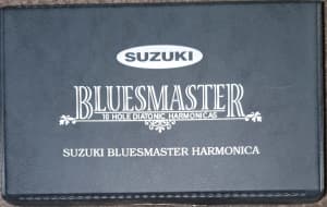 Bluesmaster 10 hole diatonic harmonica set