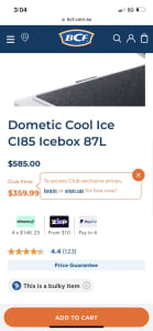 Domestic Ice Cool 87 ltr