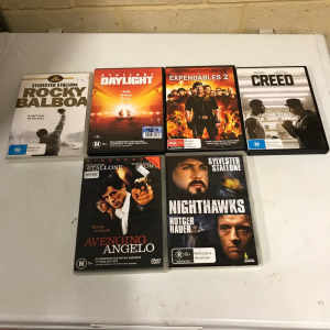 Sylvester Stallone DVDs